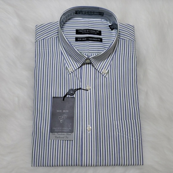 non iron tailored fit shirts